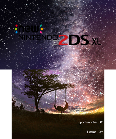 new 2ds xl space splash