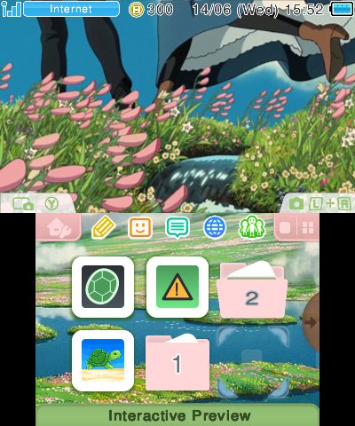 howl's flower garden ; ghibli