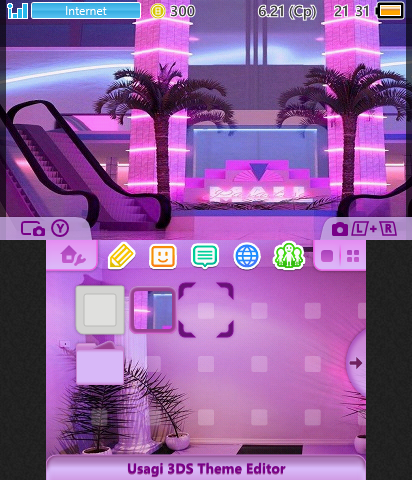 Vaporwave theme