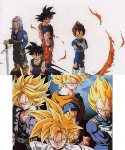 Dragon Ball Z - Super Saiyans