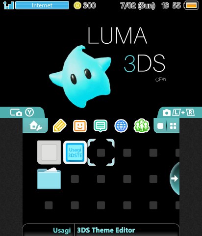 Luma 3ds Theme