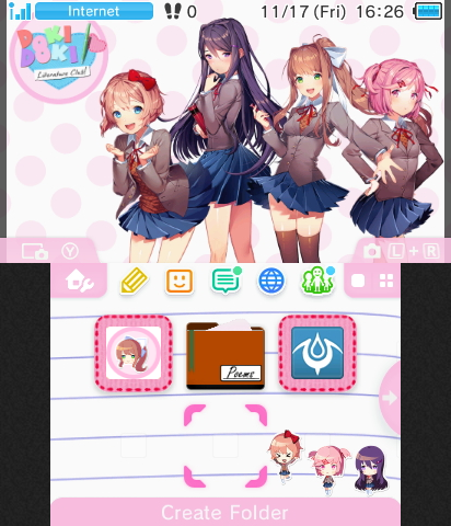 DDLC: Love & Literature! Theme