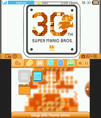 Super Mario Bros. 30th Orange Th
