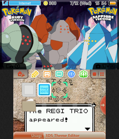 Pokémon R&S - Regi Trio