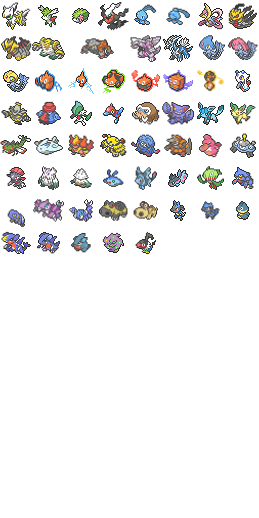 Pixel Pokemon Sinnoh 2 (updated)