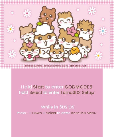 hamtaro boot screen