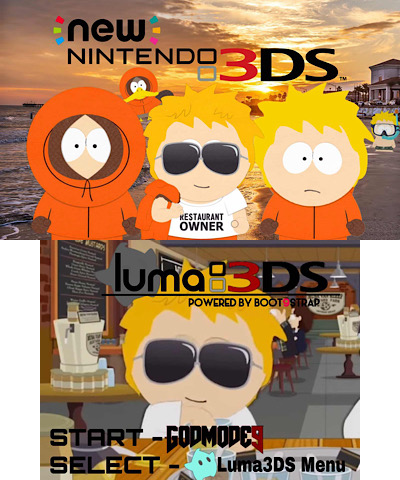 New 3DS Kenny Splash