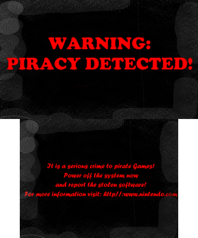 Piracy Is A Crime Splash (PRANK)