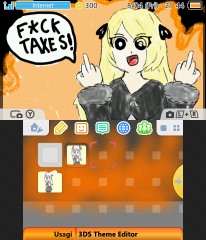 Cynthia Flipping Off