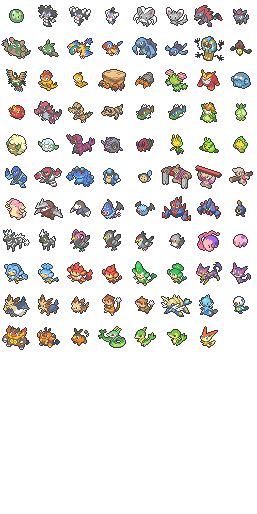 Pixel Pokemon Unova 1