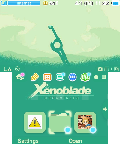 Minimalistic Xenoblade Theme