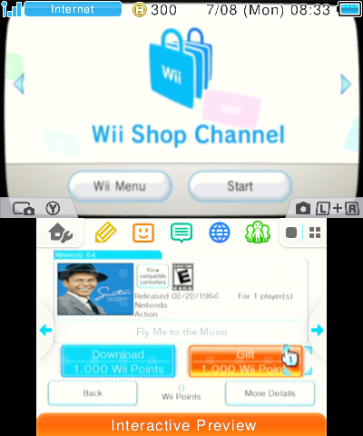 Wii Shop Channel (Night) Theme