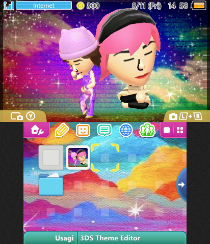 Rainbow Tomodachi Life Theme