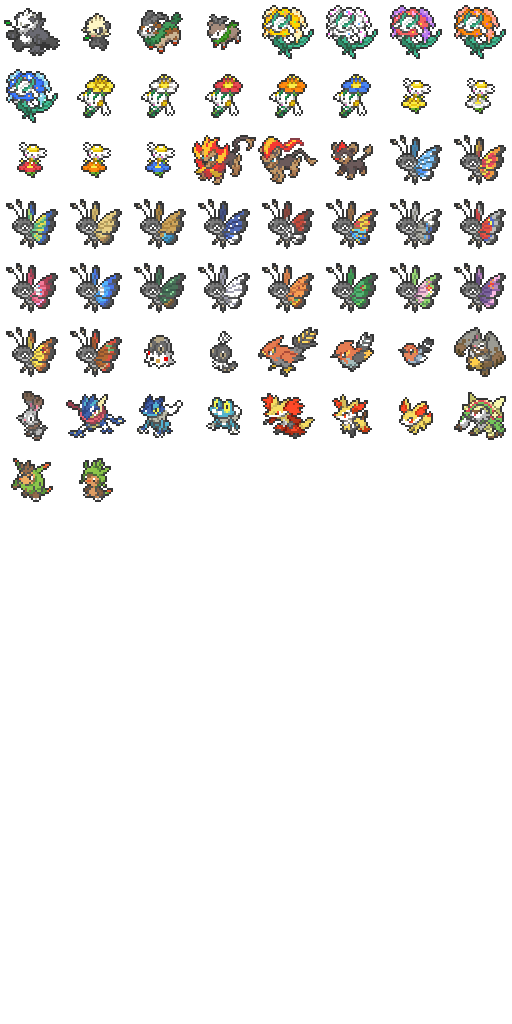 Pixel Pokemon Kalos 1