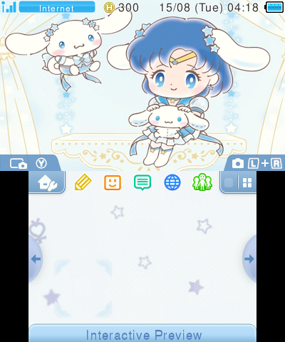 Sailor Mercury with Cinnamoroll!