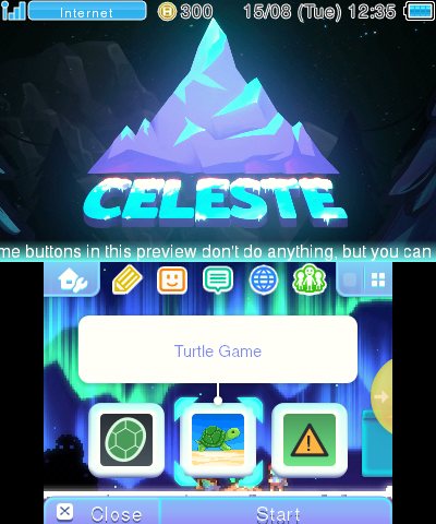Celeste Theme For 2ds