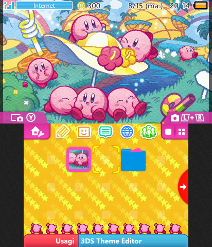 Kirby Mass Attack (Artwork B)