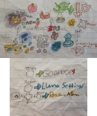 N3DSXL Notebook World Splash