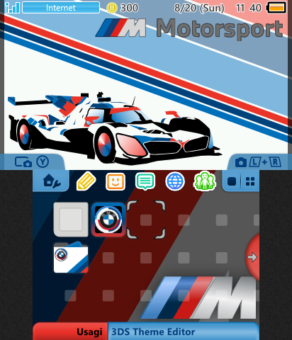 BMW M Hybrid V8 theme
