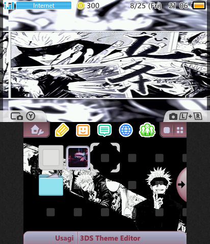 Gojo Black/White Theme