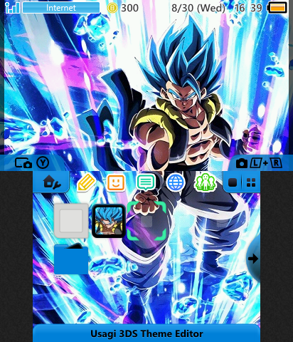 LR Gogeta Blue