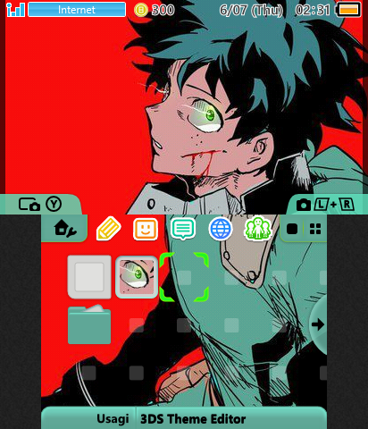 my hero academia - deku theme