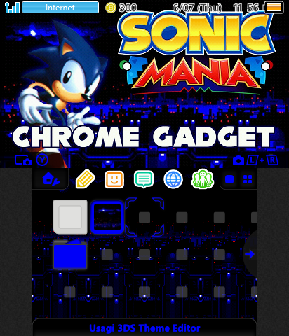 Sonic Mania Chrome Gadget