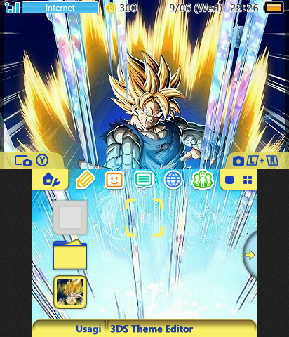 Dragon Ball SSJ Goku Spirit Bomb