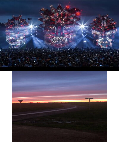 Defqon/sunset