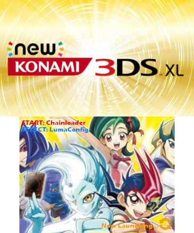 New Konami 3DS XL Splash
