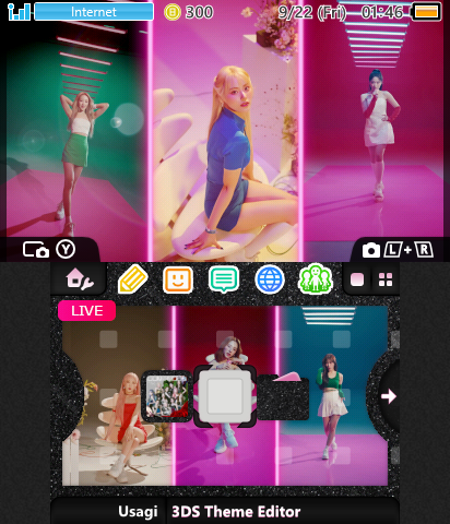 LOONA Luminous theme