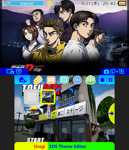 InitialD x TofuRun Theme