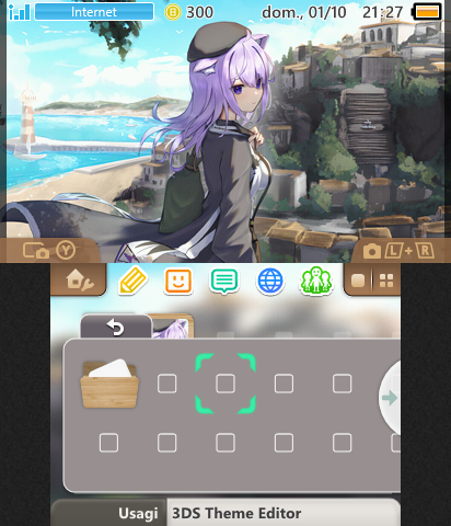 Okayu japanese theme hololive