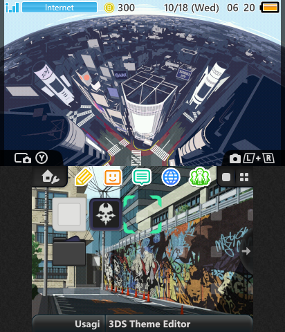 Dark TWEWY skyline BGM + fade v2