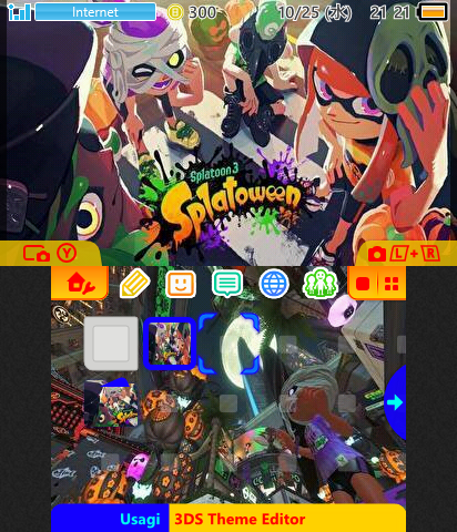 Splatoon 3 Halloween theme 1
