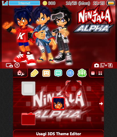 Ninjala Alpha Legacy Theme 1