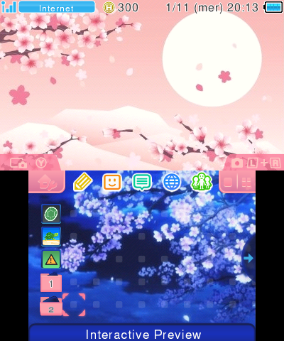 Sakura PinkDay-BlueNight