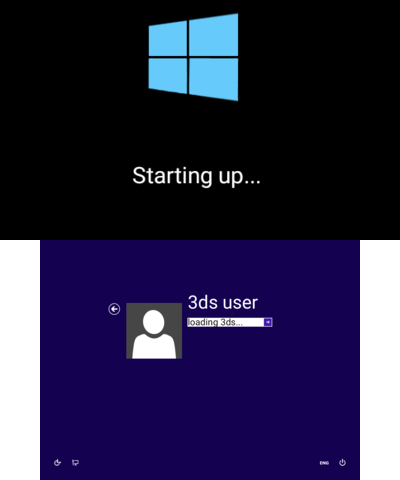 Windows 8 loading screen
