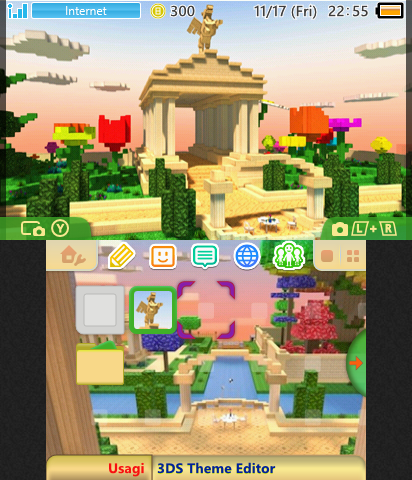 Pixel gun 3d Heaven Garden theme