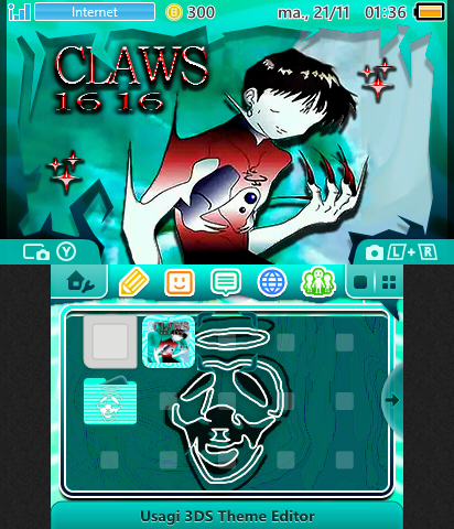 Yabujin Claws 1616 Theme