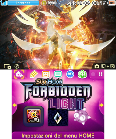 Pokemon Forbidden Light Theme