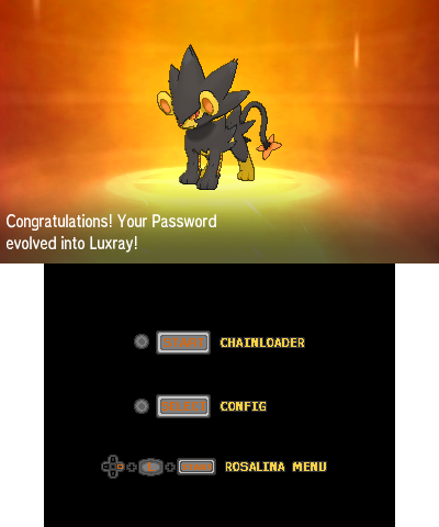 Your Password Evolve into Luxray