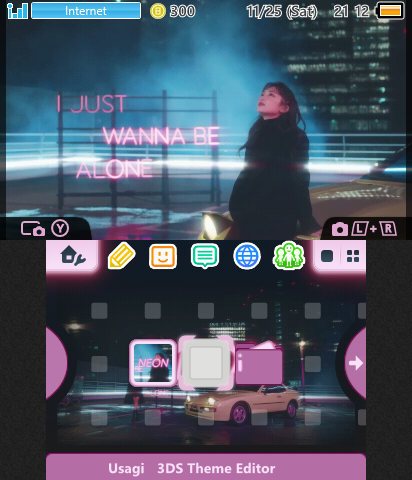 Yukika Neon theme