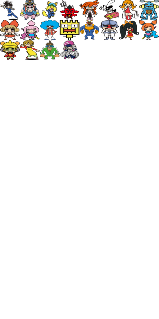 Warioware GOLD characters