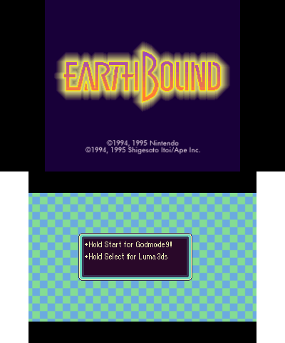 Earthbound Splash Screen!
