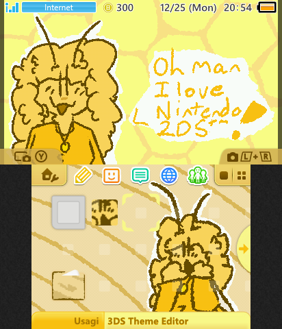 Bris 3DS theme! (3/2 - Bee - S)