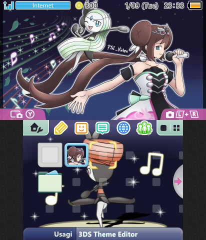 Champion Rosa & Meloetta