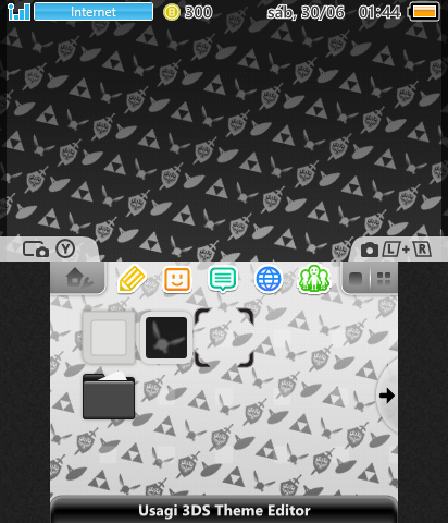 Zelda Minimalistic BW