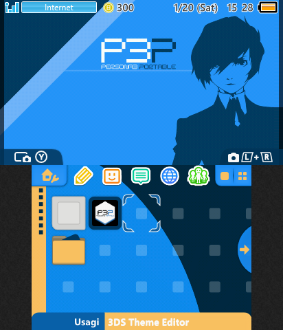 Persona 3 Portable Male Protag.