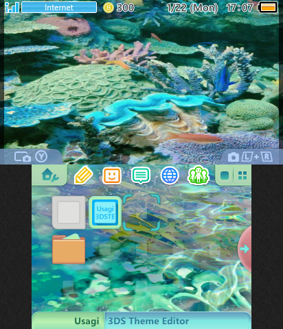 Aqua - 3Ds Theme